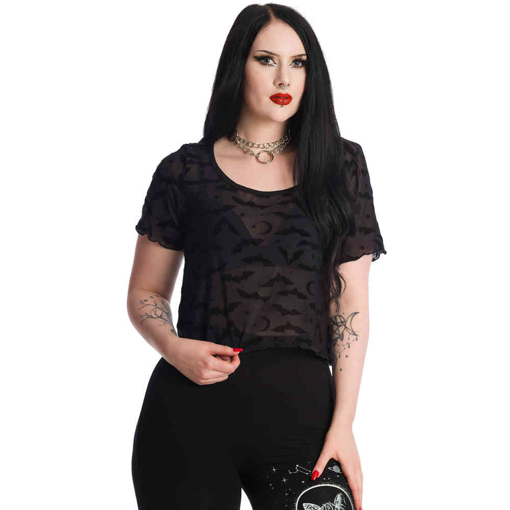 Banned - PRAYERS Top - Black